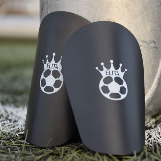 Mini Små Benskinner Mini Shin Pads Lightweight Black